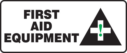 First Aid Sign 7" x 17" Dura-Plastic 1/Each - MFSD583XT