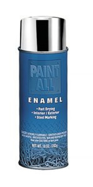 Industrial Paint-All™ Chrome/Aluminum Finish 16 oz. Enamel Paints