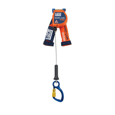 3M DBI-SALA Nano - Lok edge Quick Connect 8 ft Self Retracting Lifeline - Cable 3500214