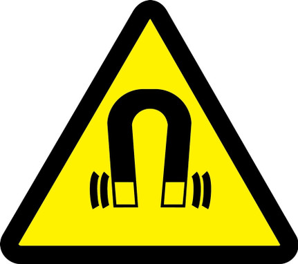 ISO Safety Sign - Warning - 2003/2011 6" Aluminum 1/Each - MISO344VA