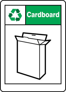 Safety Sign: Cardboard 7" x 5" Plastic 1/Each - MPLR610VP