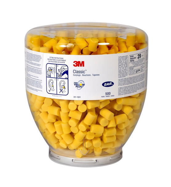 3M E-A-R Classic One Touch Refill 391-1001 2000 EA/Case