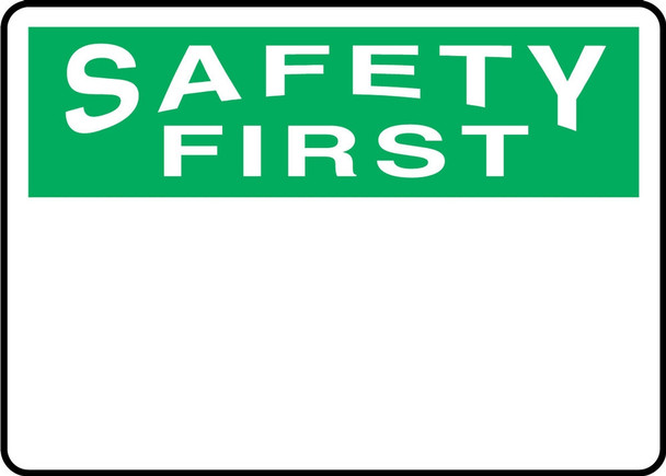 OSHA BLANKS 7" x 10" Aluminum / - MRBH965VA