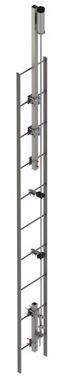 Lad-Saf for Fixed Ladder (Bolt-On) - Stainless Steel