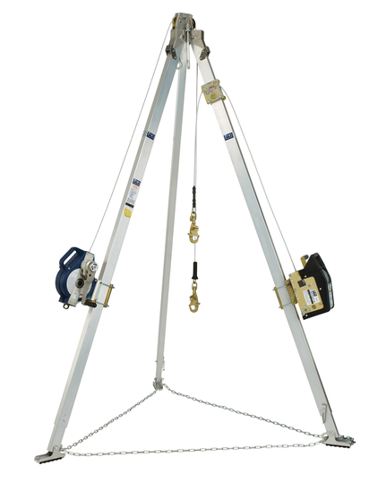 3M DBI-SALA 50 ft Ultra - Lok 3 - Way 9 ft Tripod Combo With 60 ft Winch - 8301068