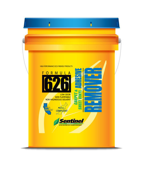 Sentinel 626 Latex Adhesive Remover - 5 Gallon Pail - 626/05