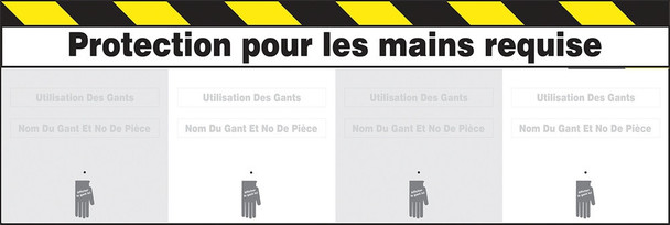 The Glove Board 5S/Lean Hand Protection Board - PPL404