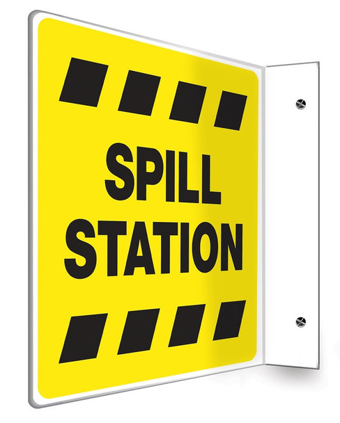 Projection Sign: Spill Station - PSP487