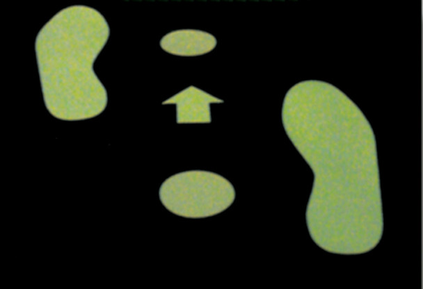 Glow-In-The-Dark Shapes: Dot 3" / - PTS475