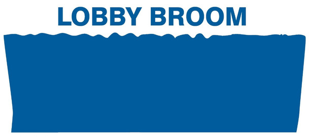 Tool Shadows: Broom Heads White Deck Scrub, Stiff Deck Scrub 1/Each - PVR323WT