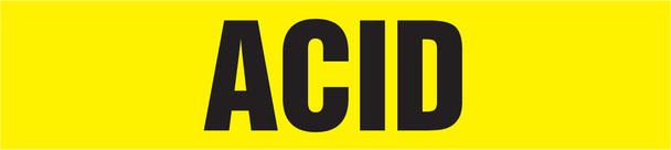 ASME (ANSI) Pipe Marker: Acid - RPK109STC