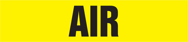 ASME (ANSI) Pipe Marker: Air - RPK119SSH