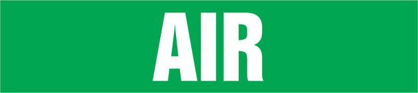 ASME (ANSI) Pipe Marker: Air - RPK121SSD
