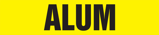 ASME (ANSI) Pipe Marker: Alum Snap Tite - 3/4" to 1 1/4" O.D. 1/Each - RPK133STA