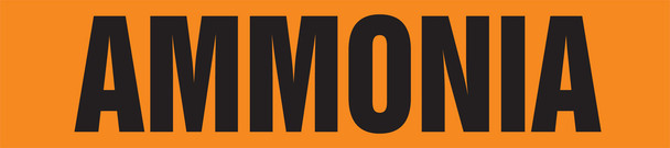 ASME (ANSI) Pipe Marker: Ammonia - RPK135STA