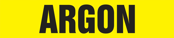 ASME (ANSI) Pipe Marker: Argon - RPK139STC