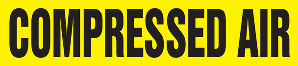 Roll Form Pipe Marker: Compressed Air 12" x 30 FT 1/Roll - RPL120PT