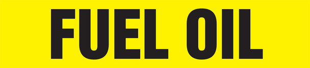 Roll Tape Pipe Marker: Fuel Oil roll size 2" x 54-ft 1/Roll - RTA136MD