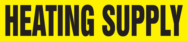Roll Tape Pipe Marker: Heating Supply roll size 1" x 54-ft 1/Roll - RTA142SM