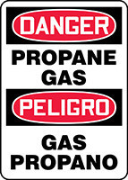 BILINGUAL SAFETY SIGN - SPANISH 14" x 10" Aluma-Lite 1/Each - SBMCHL235XL