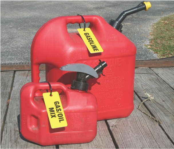 Safety Tag: Gas/Oil Mix 2" x 5" / - TCH206