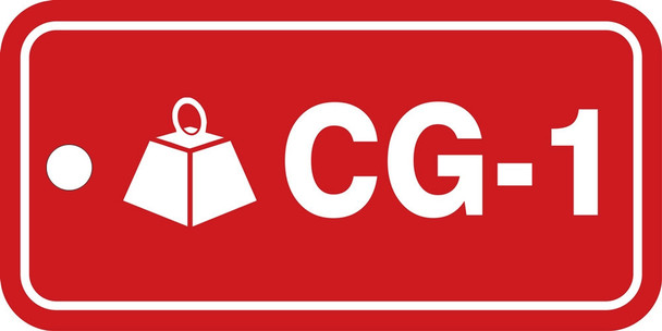 Energy Source Identification Standard Tag: Control Gravity Number: 8 Plastic 5/Pack - TDF108VPM