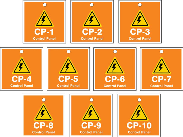 ENERGY SOURCE ID TAG - SERIES PACKAGE Number: Series 1 - 10 Plastic 10/Pack - TDK220VPR