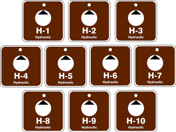 ENERGY SOURCE ID TAG - SERIES PACKAGE Number: Series 1 - 10 Plastic 10/Pack - TDK520VPR