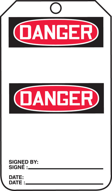 Danger (Blank) (English/French) - TMF131PTP