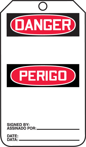 ENGLISH/PORTUGUESE (BRAZILIAN DIALECT) RP-Plastic 5/Pack - TMP191PTM