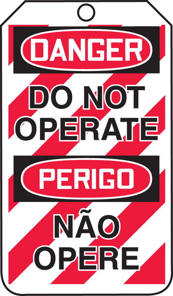 ENGLISH/PORTUGUESE (BRAZILIAN DIALECT) RP-Plastic 25/Pack - TMP232PTP