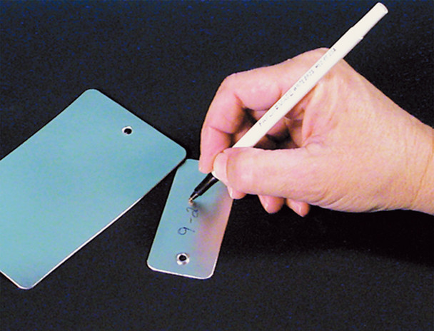 Soft Aluminum Tags 3/4" x 3" / - TWB641