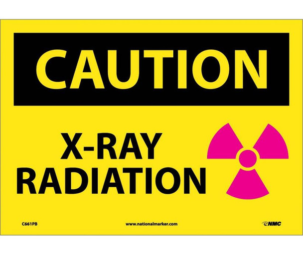 Caution: X-Ray Radiation - Graphic - 10X14 - PS Vinyl - C661PB