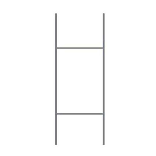 30" X 10" Stake For Use With 4Mm Corrugated Plastic Signs - 9 Gauge Steel - 7 1/2" Prongs - COROSTAKE