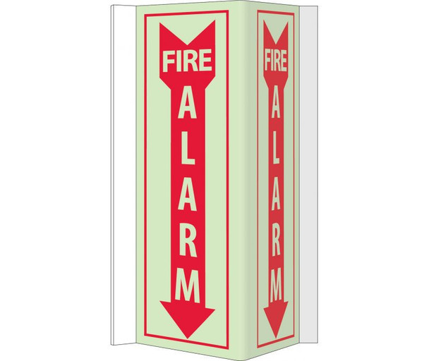 Fire - Visi - Fire Alarm - 16X9 Glow - GLV41