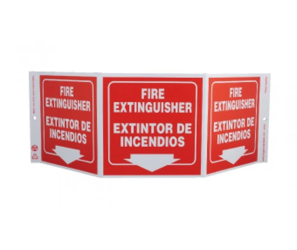 Tri-View - Fire Extinguisher - Extintor De Incendios - 7.5X20 - Recycle Plastic - GW3053