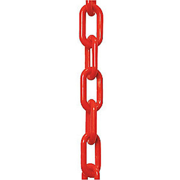 Chain - Plastic - Red - 2"X100' - PC2R100