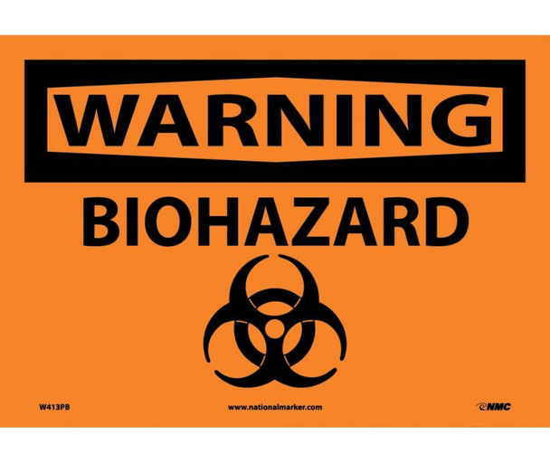 Warning: Biohazard - Graphic - 10X14 - PS Vinyl - W413PB