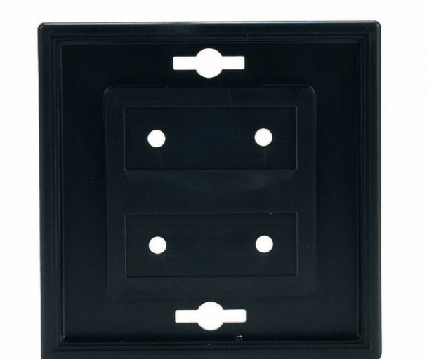 Sign Frame Square Corners Black 4X4
