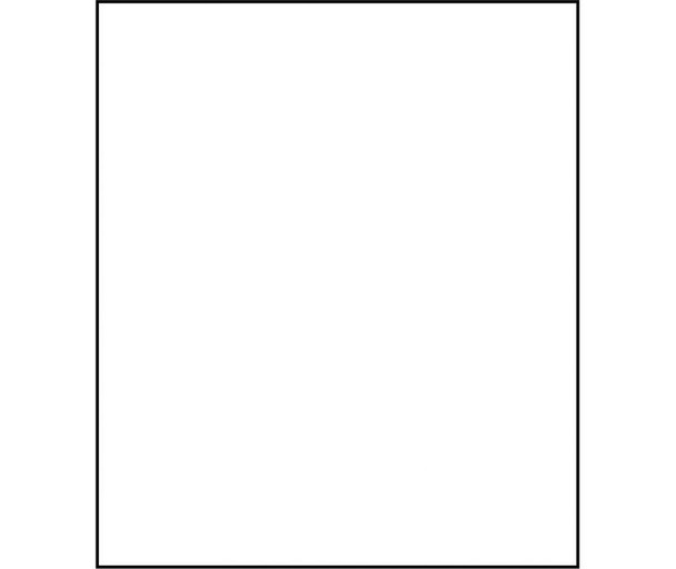 Blank Label 2 1/2 X 2 1/8 Ps Paper 500 Roll