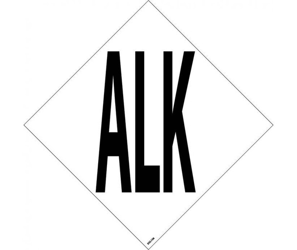 Nfpa  Label Symbol Alk 6" (5/Pk) Ps Vinyl