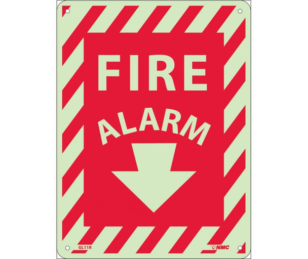 Fire Alarm 12X9 Ps Glow