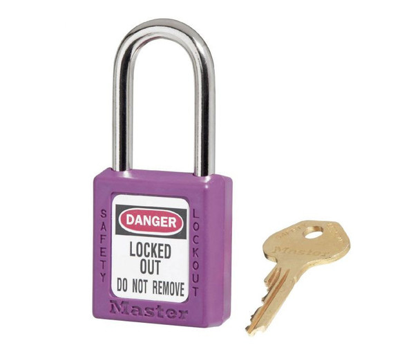 Padlock Xenoy Purple 1 3/4" Body 1 1/2" Shackle