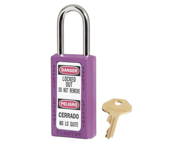 Padlock Xenoy Purple 3" Body 1 1/2" Shackle
