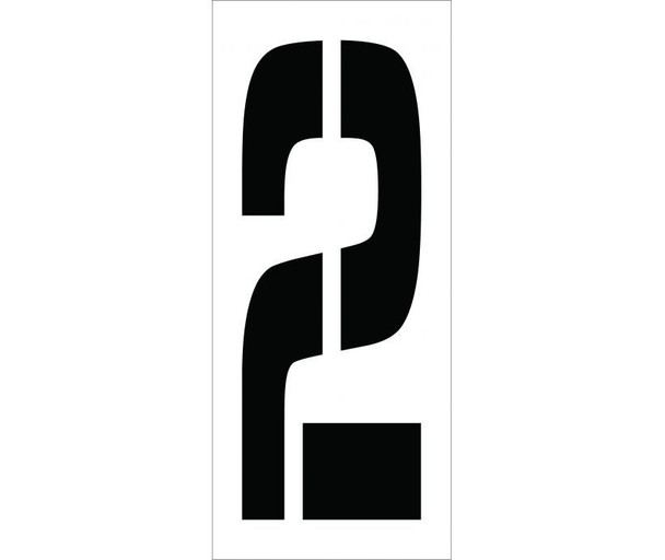 Stencil Number 2 24"