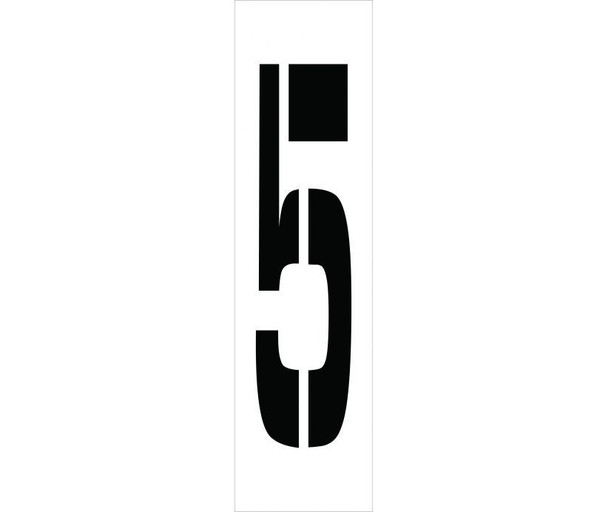 Stencil Number 5 36"