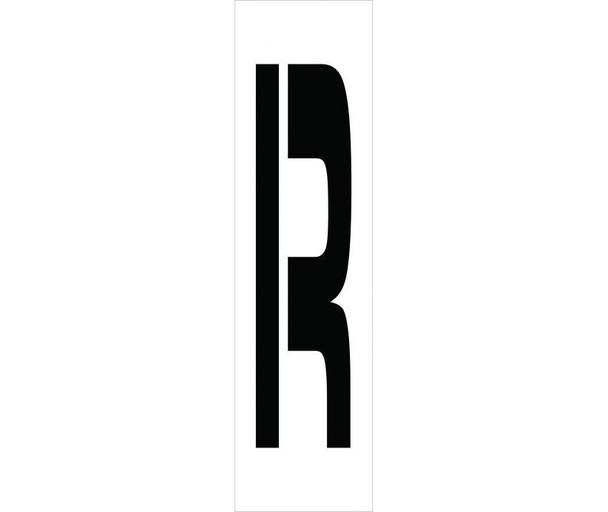 Stencil Letter R 36"