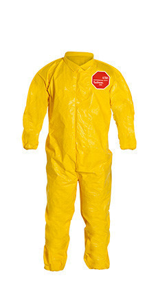 DuPont Tychem® 2000 Yellow Coverall - QC125B YL