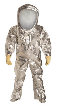 DuPont Tychem® 10000 FR Silver Coverall - RF600T SV 7N