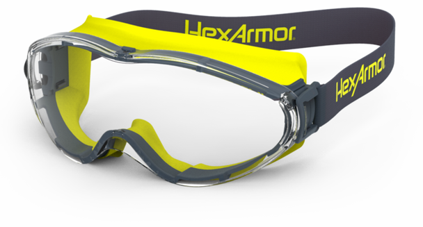 HexArmor LT300 TruShield S Clear Safety Goggles - 4/Pair